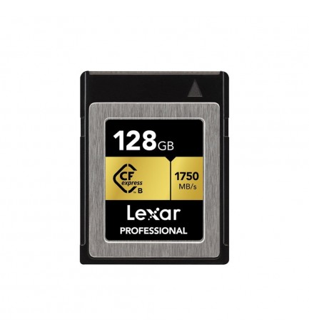CARTE CFEXPRESS LEXAR 128GB PROFESSIONAL 1750/1000MB/S