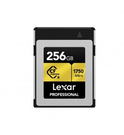 CARTE CFEXPRESS LEXAR 256GB PROFESSIONAL 1750/1000MB/S