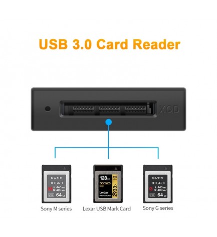 Sonovision - Lecteur Lexar XQD 2.0 USB 3.0: pour un transfert