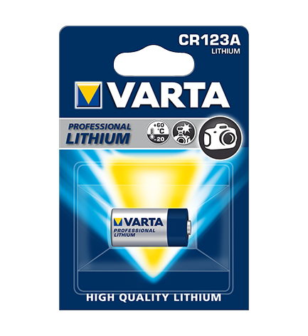 Pile CR123A VARTA