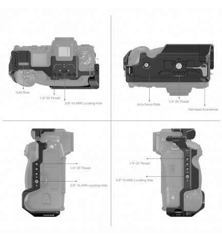 SmallRig 3195 Cage de protection pour Nikon Z9