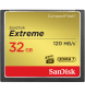 Carte CF 32 GO SANDISK EXTREME 120 mb/s