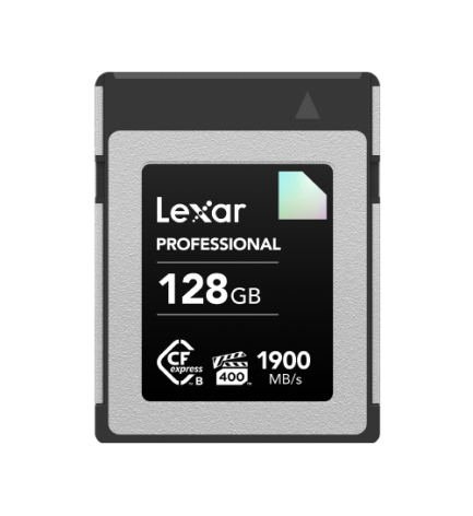 CARTE CFEXPRESS LEXAR 128GB DIAMOND 1900/1750MB/S