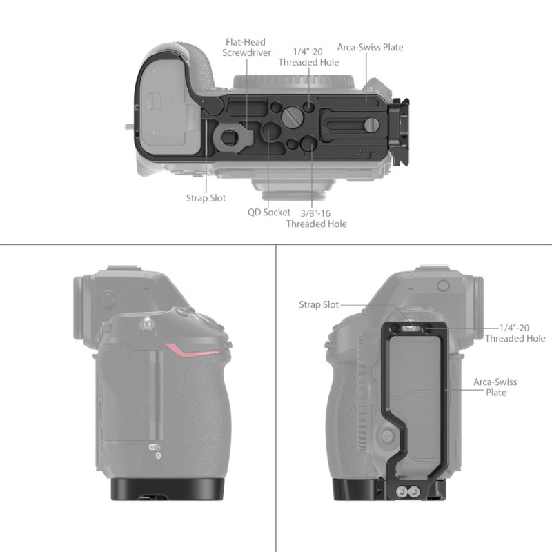 SmallRig 3942 L-Bracket pour Nikon Z8