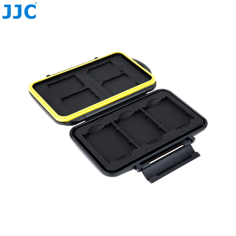 JJC Boite de rangement étanche cartes mémoire pour 3 cartes XQD /CFExpress et 4 cartes SD