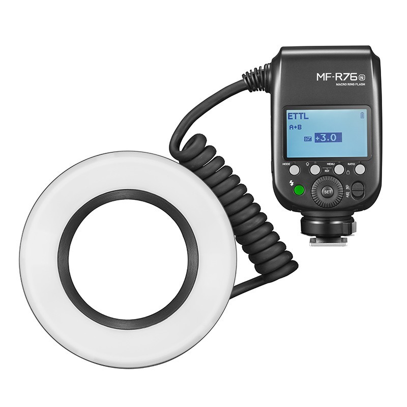 GODOX MF-R76N Ring Flash Macro - TTL Nikon