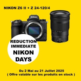 NIKON Z6 II + Z 24-120 LA BOUTIQUE PHOTO NIKON LBPN.FR OFFICIEL