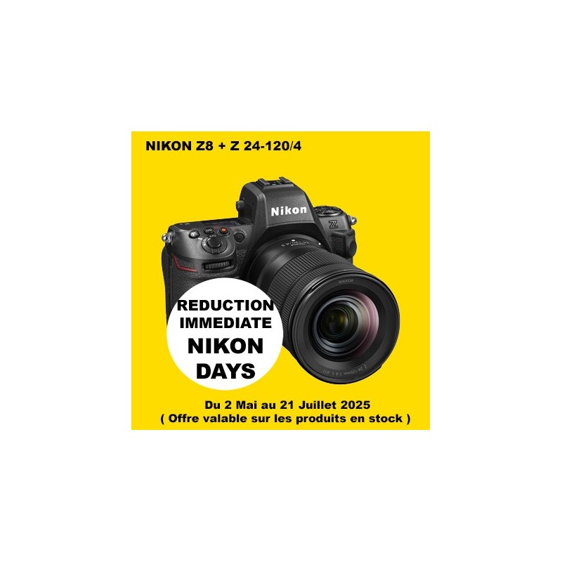 NIKON Z8 Z 24-120 OFFICIEL NIKON PARIS FRANCE PRO CENTRE PREMIUM