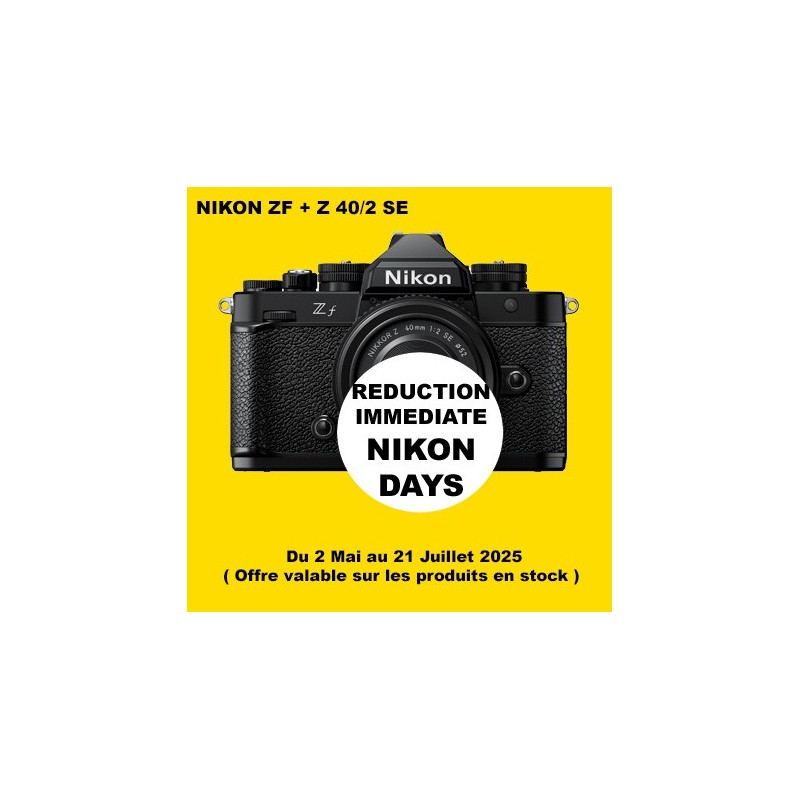 NIKON ZF Z 40/2 OFFICIEL NIKON PARIS FRANCE PRO CENTRE PREMIUM