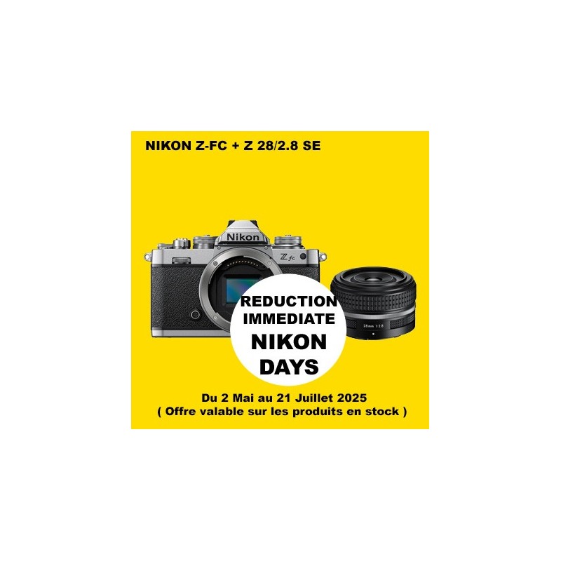 NIKON Z-FC + Z 28/2.8 LA BOUTIQUE PHOTO NIKON LBPN.FR