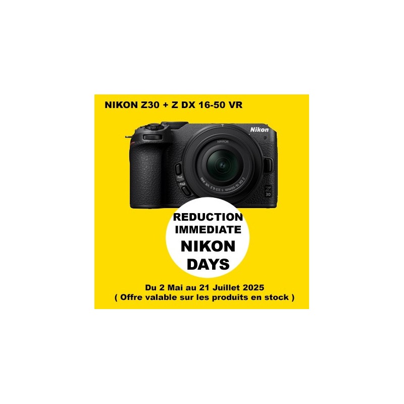 NIKON Z30 + Z DX 16-50 VR
