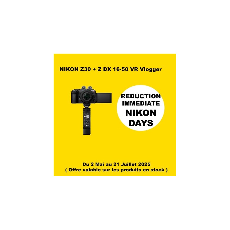 NIKON Z30 + Z DX 16-50 VR  Vlogger