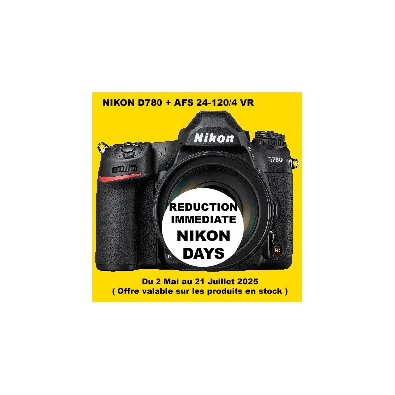 NIKON D780 + AFS 24-120/4 VR LA BOUTIQUE PHOTO NIKON