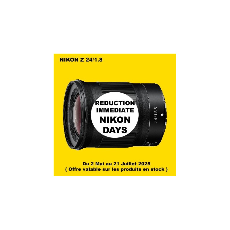 NIKON Z 24/1.8 S NIKKOR SHOP BOUTIQUE NIKON PARIS FRANCE