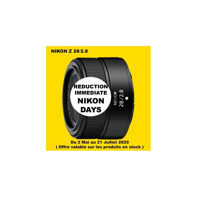 NIKON Z 28/2.8 SHOP BOUTIQUE NIKON PARIS FRANCE