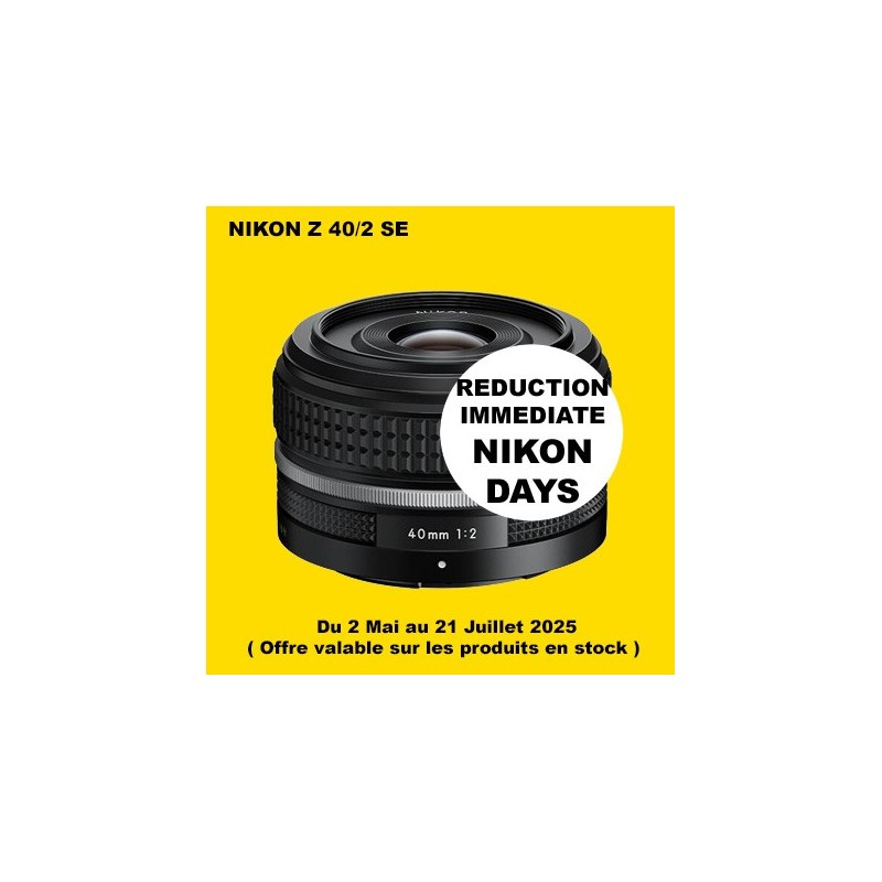 NIKON Z 40/2 SE SHOP BOUTIQUE NIKON PARIS FRANCE