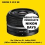 NIKON Z 40/2 SE SHOP BOUTIQUE NIKON PARIS FRANCE