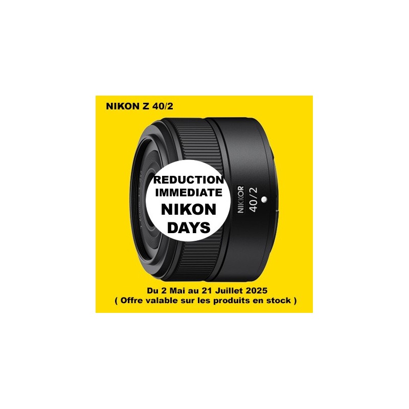 NIKON Z 40/2 SHOP BOUTIQUE NIKON PARIS FRANCE
