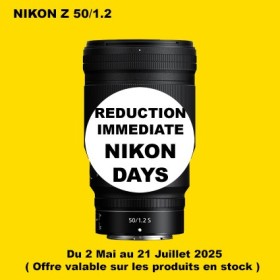 NIKON Z 50/1.2 SHOP BOUTIQUE NIKON PARIS FRANCE