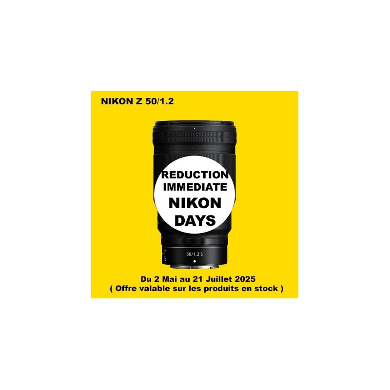 NIKON Z 50/1.2 SHOP BOUTIQUE NIKON PARIS FRANCE