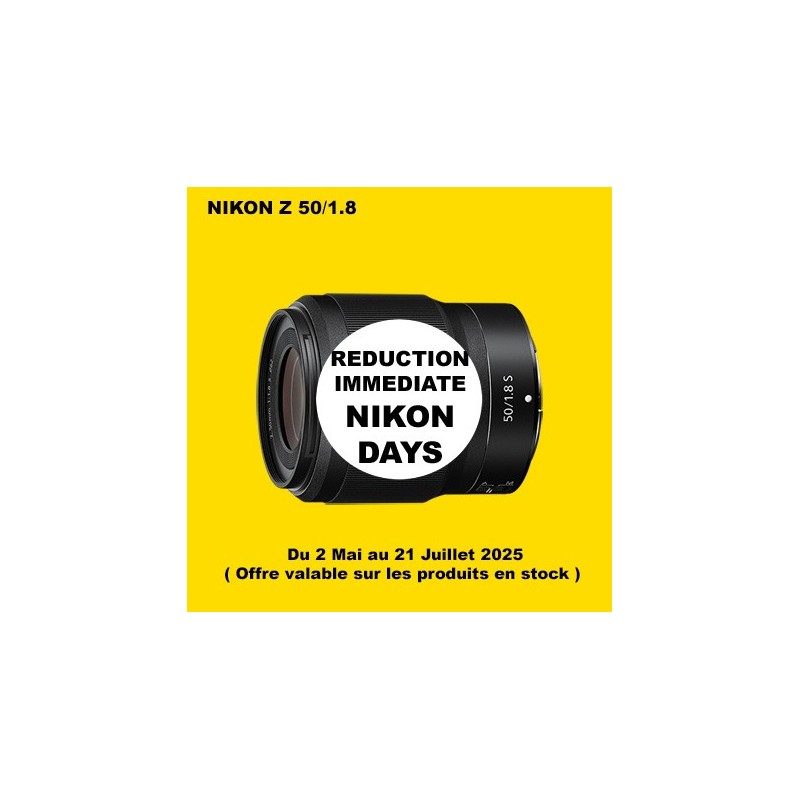 NIKON Z 50/1.8 SHOP BOUTIQUE NIKON PARIS FRANCE