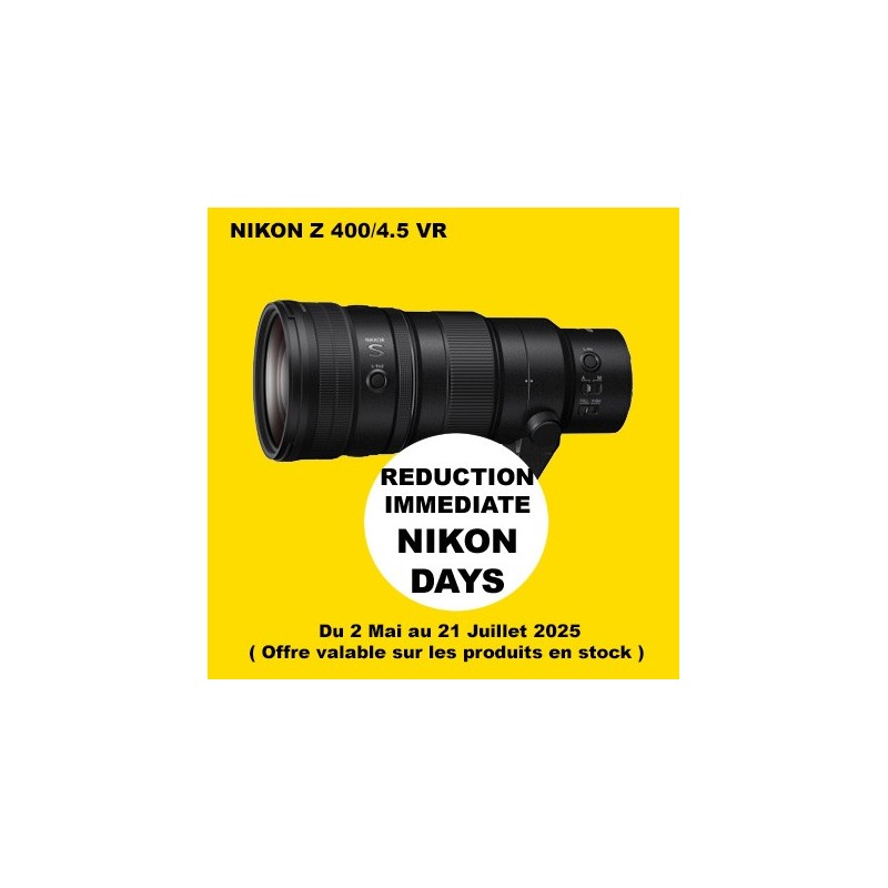 NIKON Z 400/4.5 SHOP BOUTIQUE NIKON PARIS FRANCE CENTRE PREMIUM