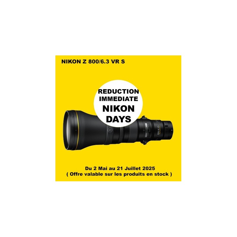 NIKON Z 800/6.3 SHOP BOUTIQUE NIKON PARIS FRANCE CENTRE PREMIUM