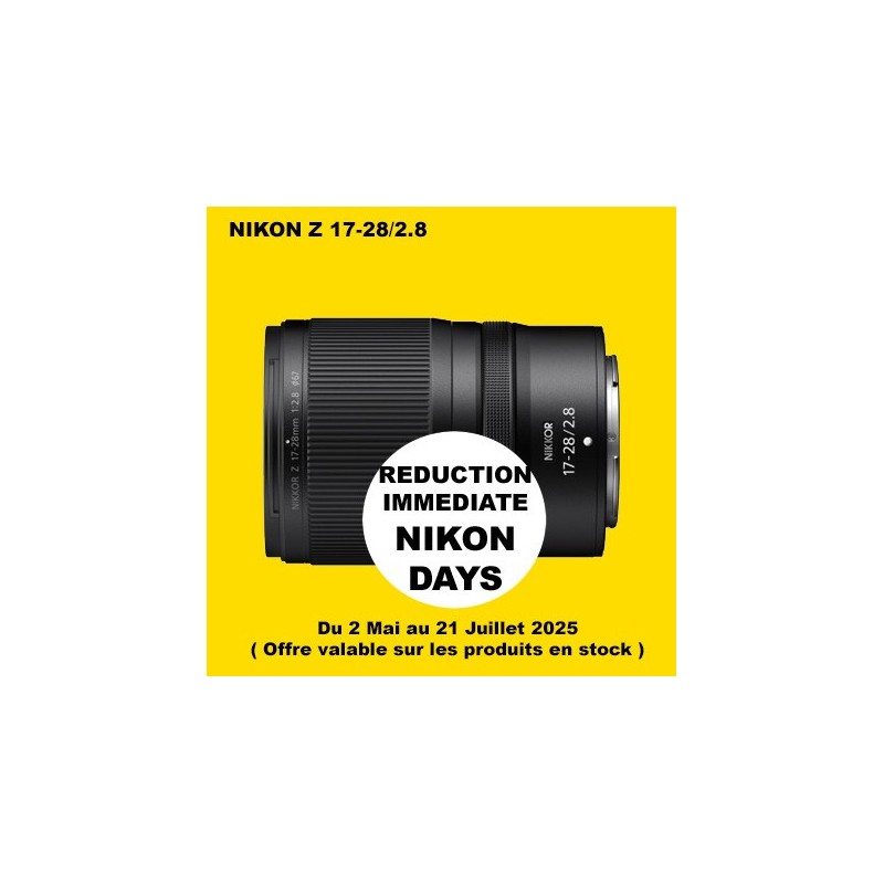 NIKON Z 17-28/2.8 SHOP BOUTIQUE NIKON PARIS FRANCE