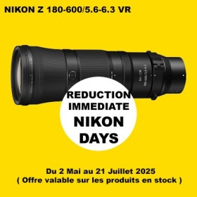 NIKON Z 180-600 NIKON FRANCE CENTRE PREMIUM AGENT PRO
