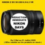 NIKON Z DX 50-250 SHOP BOUTIQUE NIKON PARIS FRANCE CENTRE PREMIUM