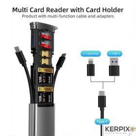 Lecteur de SD ou micro-SD Type-C