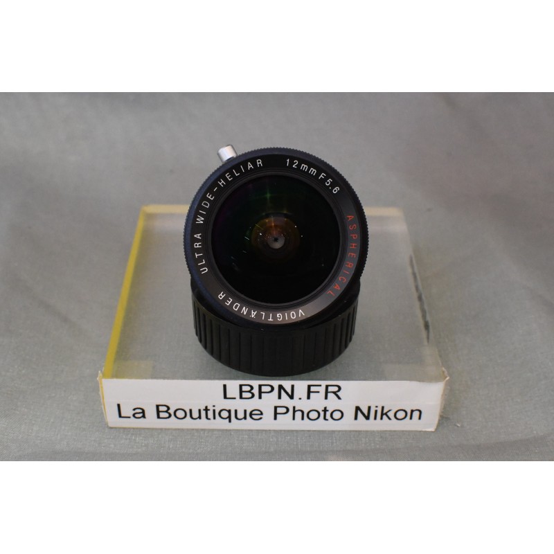VOIGTLANDER 12/5.6 AVEC PARASOLEIL - 39 à VIS - BAGUE LEICA M