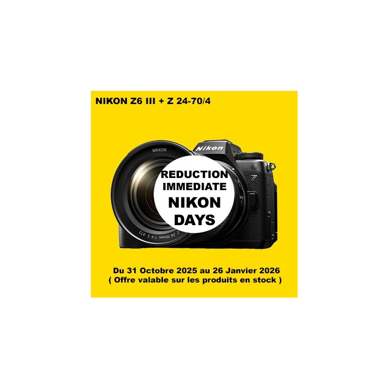 NIKON Z6 III 24-70-4 PARIS FRANCE BOUTIQUE NIKON LBPN.FR