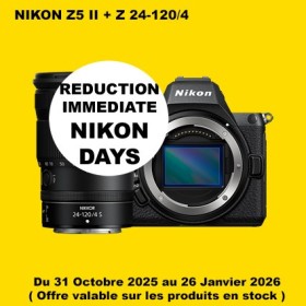 NIKON Z5 II + Z 24-120/4 NIKON Z5 II  24-120 OFFICIEL NIKON PARIS FRANCE CENTRE PRO PREMIUM