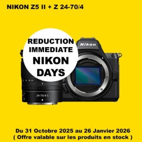 NIKON Z5 II + Z 24-70/4 NIKON Z5 II 24- 70 OFFICIEL NIKON PARIS FRANCE CENTRE PRO PREMIUM