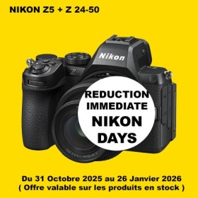 NIKON Z5 II + Z 24-50/4-6.3 NIKON Z5 II  24-50 OFFICIEL NIKON PARIS FRANCE CENTRE PRO PREMIUM