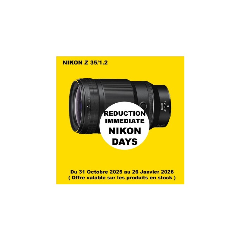 NIKON Z 35/1.2 SHOP BOUTIQUE NIKON PARIS FRANCE