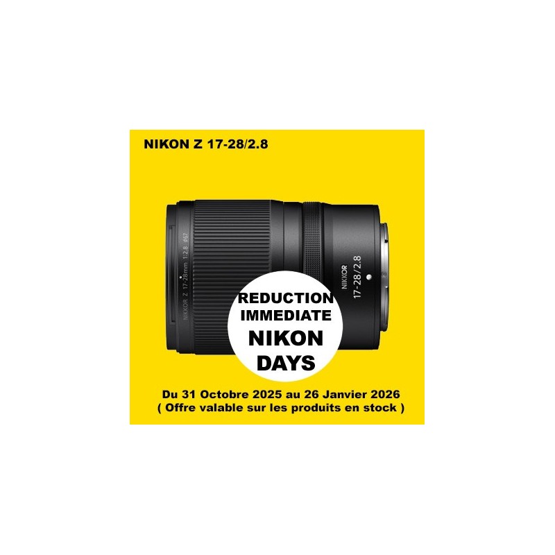 NIKON Z 17-28/2.8 SHOP BOUTIQUE NIKON PARIS FRANCE