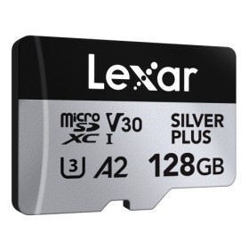 Carte micro-SD 128 GO LEXAR SDXC™ UHS-I V30 SILVER