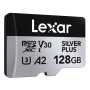 Carte micro-SD 128 GO LEXAR V30 SILVER