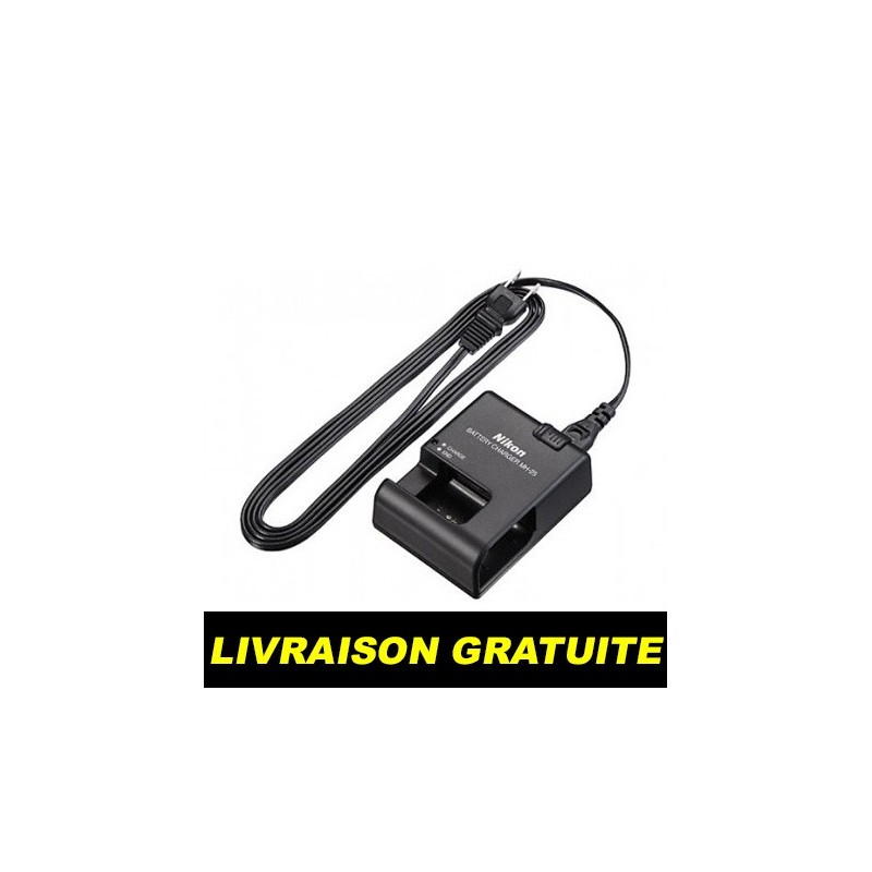 NIKON MH-25 CHARGEUR OFFICIEL CARGADOR CHARGER SHOP NIKON PARIS FRANCE