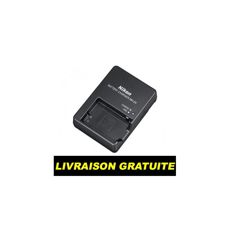 NIKON MH-24 CHARGEUR OFFICIEL CARGADOR CHARGER SHOP NIKON PARIS FRANCE