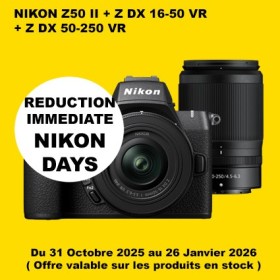 NIKON Z50II 16-50 50-250 OFFICIEL NIKON PARIS FRANCE  PRO LBPN.FR