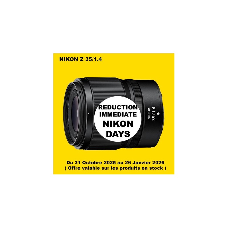 NIKON Z 35/1.4 SHOP BOUTIQUE NIKON PARIS FRANCE OFFICIEL