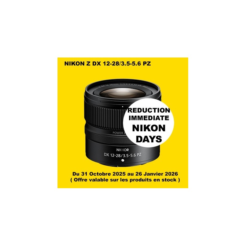 NIKON Z DX 12-28 PZ VR SHOP BOUTIQUE NIKON PARIS FRANCE CENTRE PREMIUM