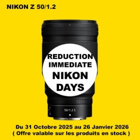NIKON Z 50/1.2 SHOP BOUTIQUE NIKON PARIS FRANCE