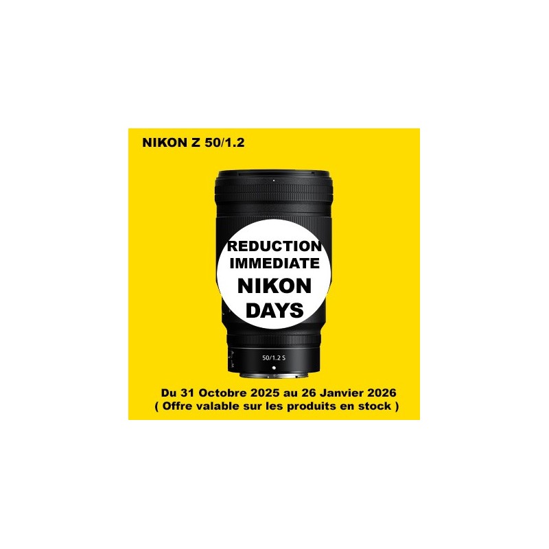 NIKON Z 50/1.2 SHOP BOUTIQUE NIKON PARIS FRANCE