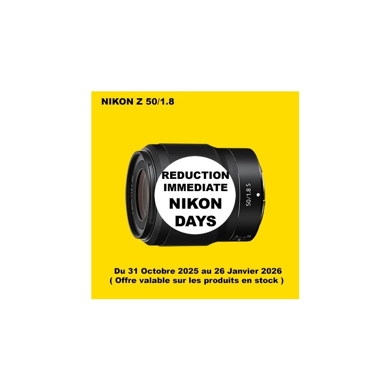 NIKON Z 50/1.8 SHOP BOUTIQUE NIKON PARIS FRANCE