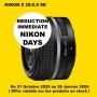 NIKON Z 28/2.8 SE SHOP BOUTIQUE NIKON PARIS FRANCE