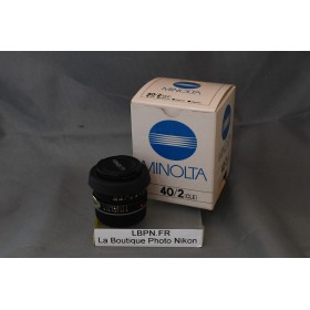 MINOLTA 40/2 CLE AVEC BOITE